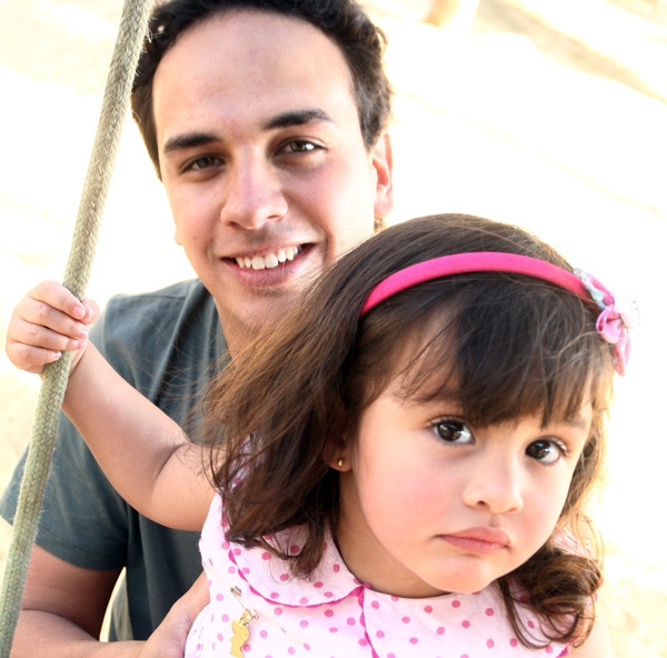 “Minha maior  realização é  ouvi-la me  chamando  de papai”, Felipe Urias Pimenta, 25, pai de Manuela